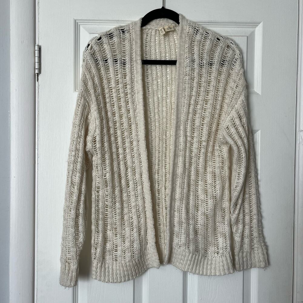 Sky & Sparrow Open Front Loose Knit Cardigan - Size M